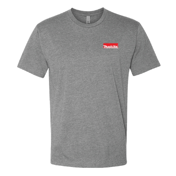 Makita Grey Chest Logo Tee