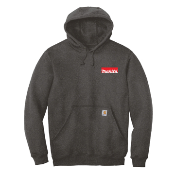 Makita Carbon Carhartt Sweatshirt Product Image on white background