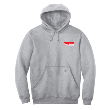 Makita Grey Carhartt Sweatshirt product image on white background