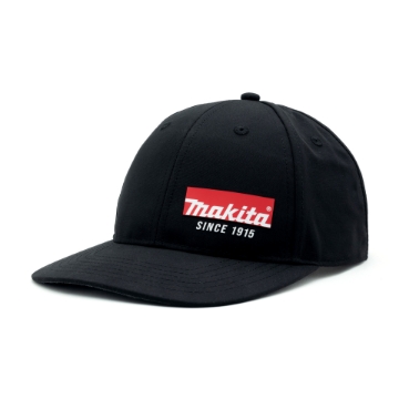 Image of the Black Since 1915 Hat with Makita Since 1915 logo on the front left